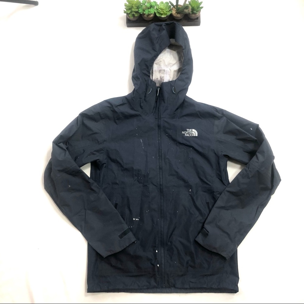 Men’s North Face Rain Jacket Shell Navy  Size S